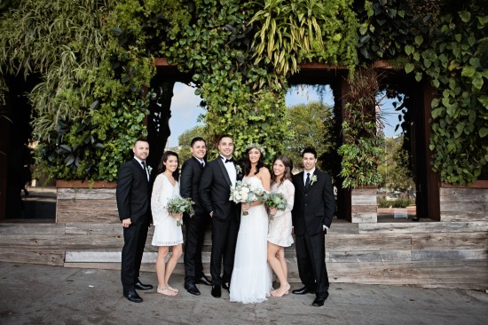 green-and-white-chic-boho-wedding