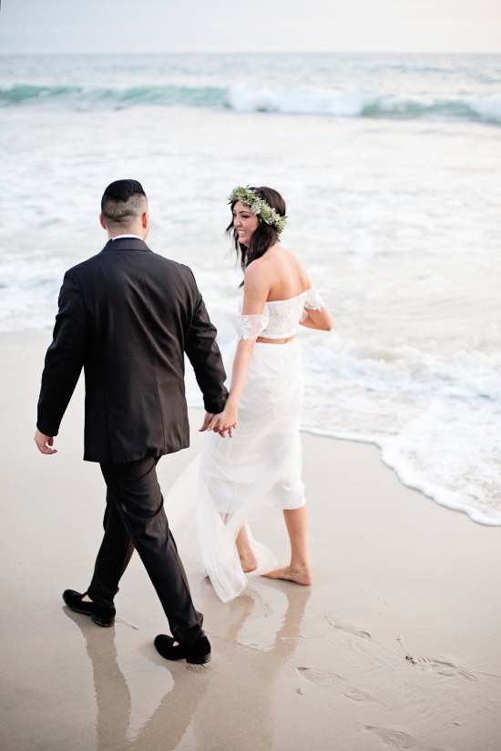 green-and-white-chic-boho-wedding