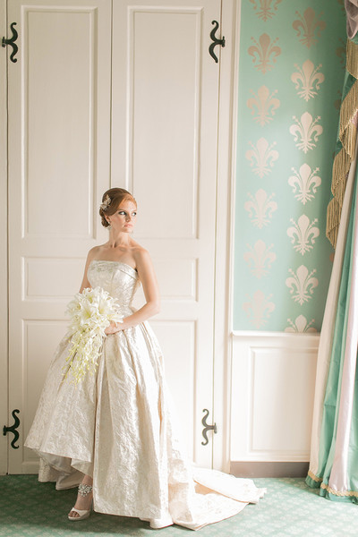 Ivory and Teal French Wedding Ideas