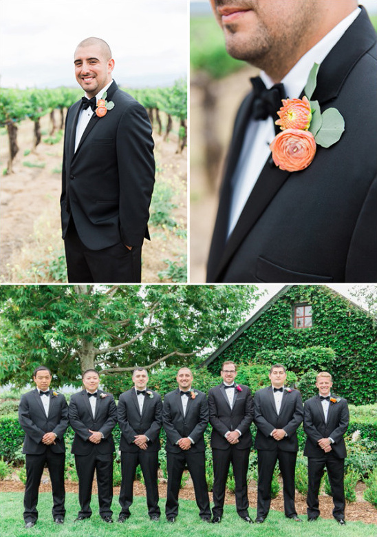 black tie groomsmen @weddingchicks