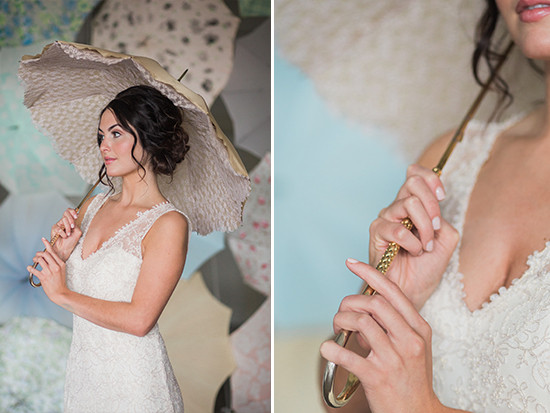 vintage inspired wedding umbrellas from @bellaumbrellas