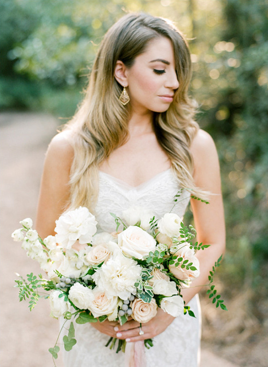 Romantic Wedding Look