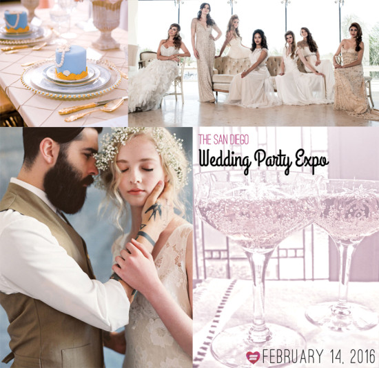 San Diego Wedding Party Expo on February 14, 2016