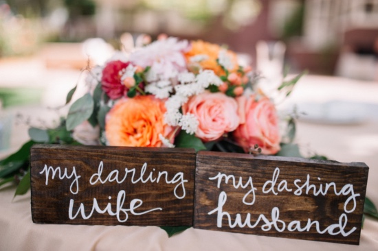 wooden-sign-mint-and-peach-wedding