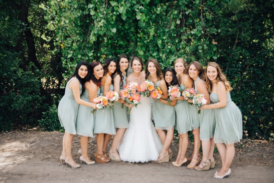 wooden-sign-mint-and-peach-wedding
