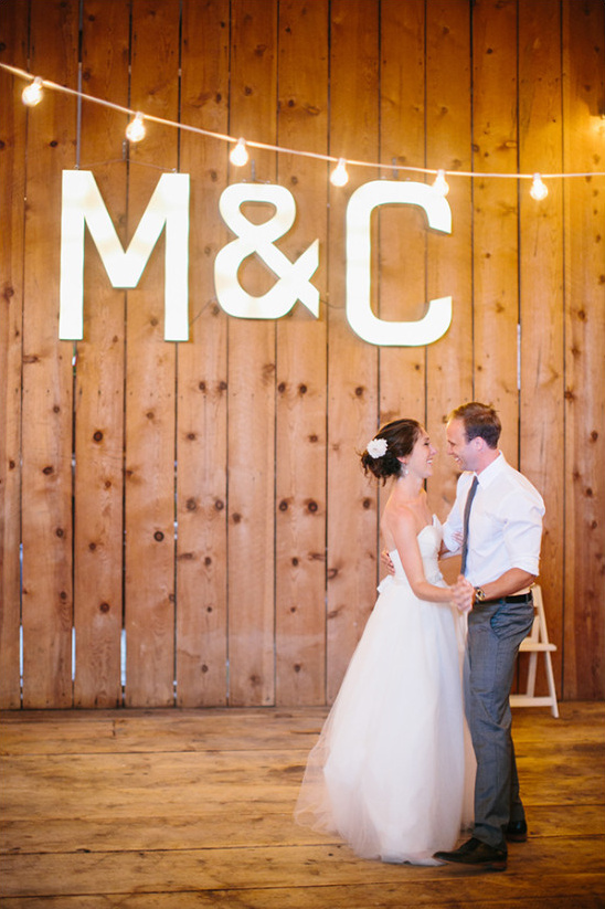 Bride and groom's first dance, M&C wedding