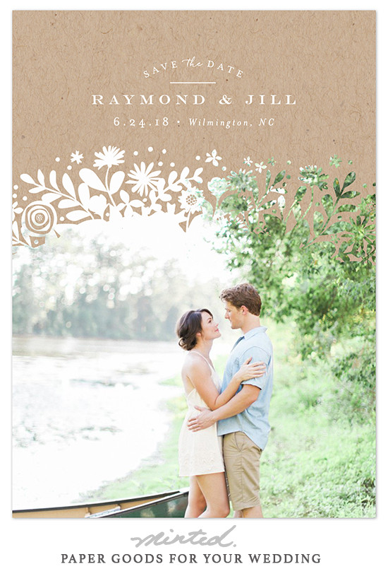 Easy Photo Save The Date Cards From Minted