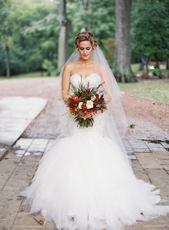 Fall Equestrian Burnt Orange Wedding