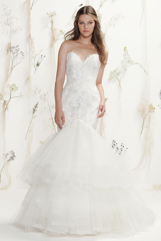 Lillian West wedding gowns