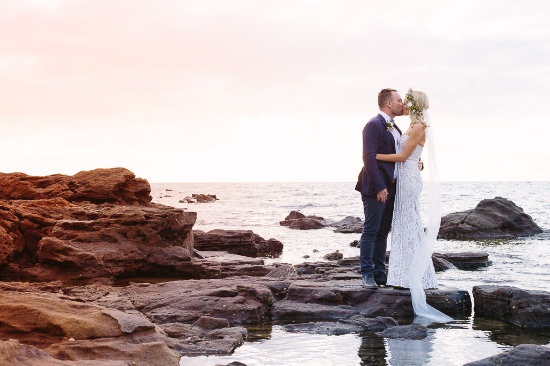 green-and-white-organic-beach-wedding