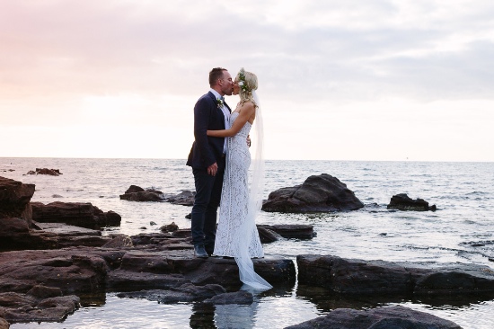 green-and-white-organic-beach-wedding