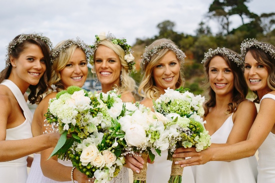 green-and-white-organic-beach-wedding