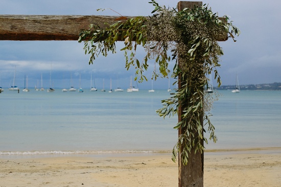 green-and-white-organic-beach-wedding