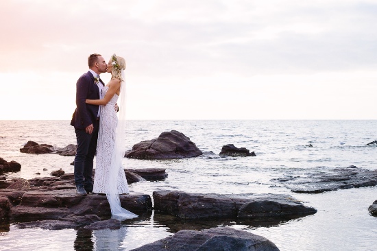 green-and-white-organic-beach-wedding