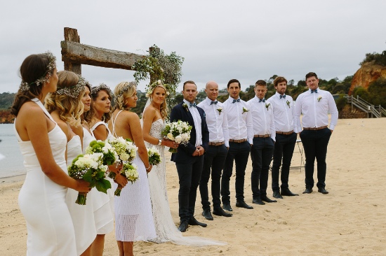 green-and-white-organic-beach-wedding