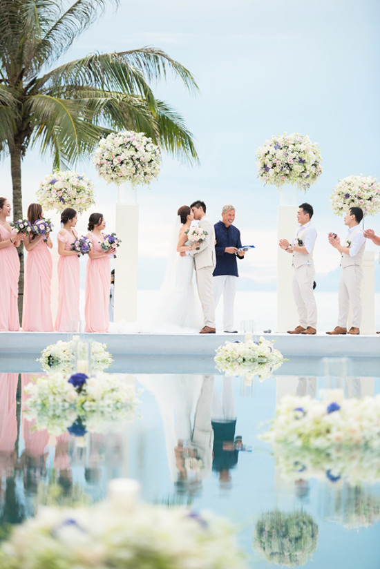 ultra chic Thailand wedding