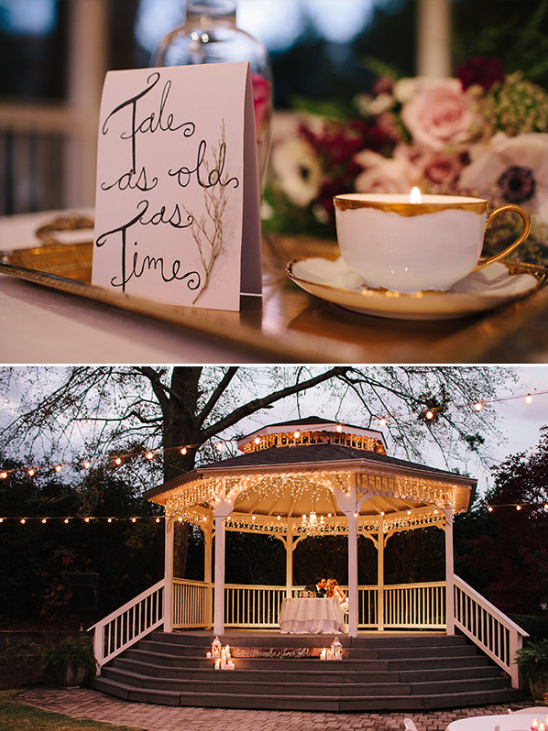 sweetheart table details @weddingchicks