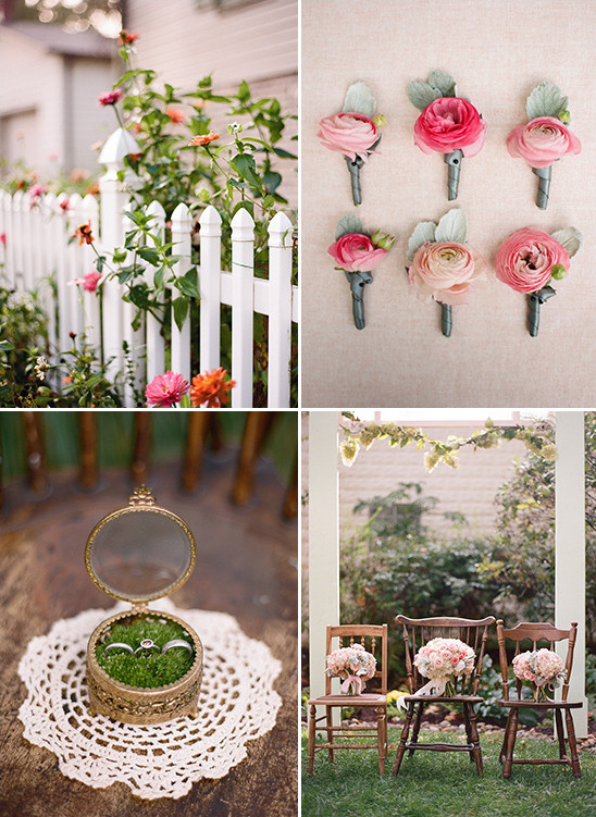 garden wedding details @weddingchicks