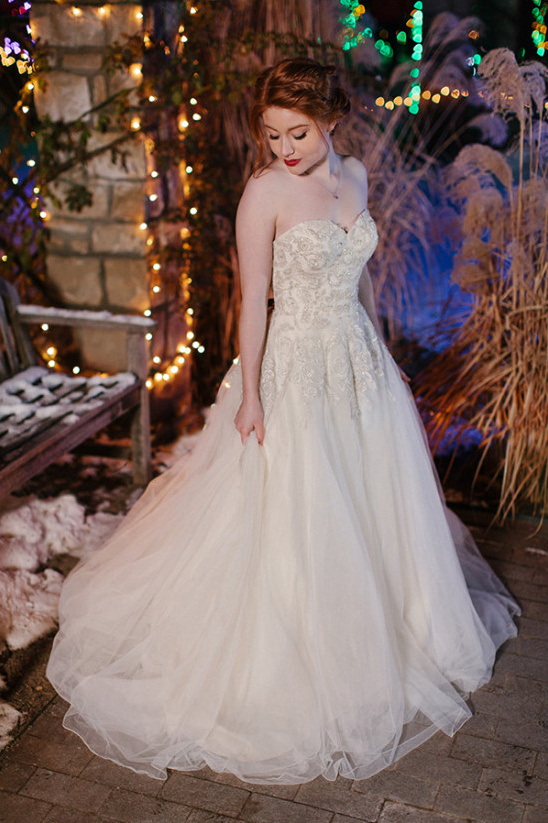 Lillian West wedding dress @weddingchicks