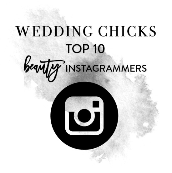 Wedding Chicks Top 10 Beauty Instagrammers logo