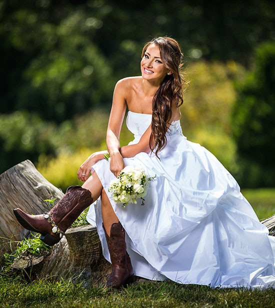 Wedding Boot Bling from Redneck Couture @weddingchicks