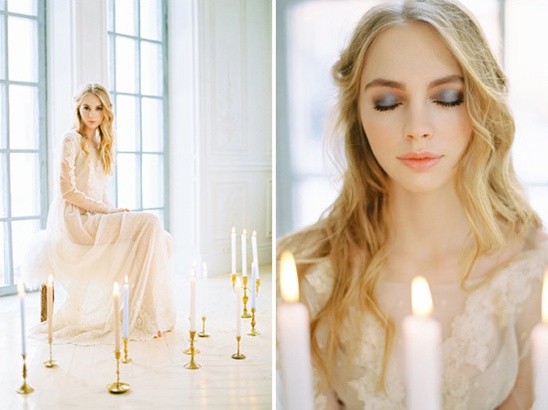 dress and makeup @weddingchicks