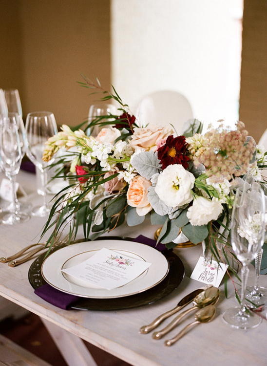 fresh spring wedding table decor ideas