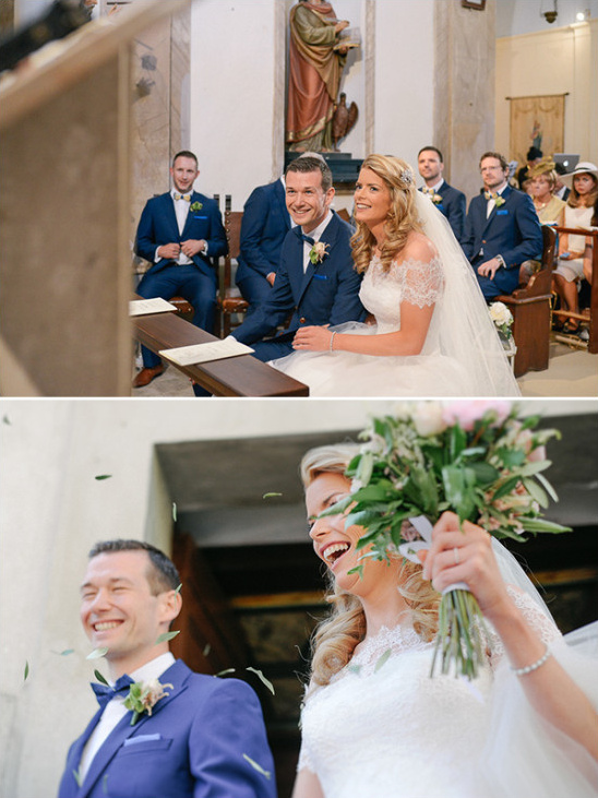 Italian church wedding-I dos