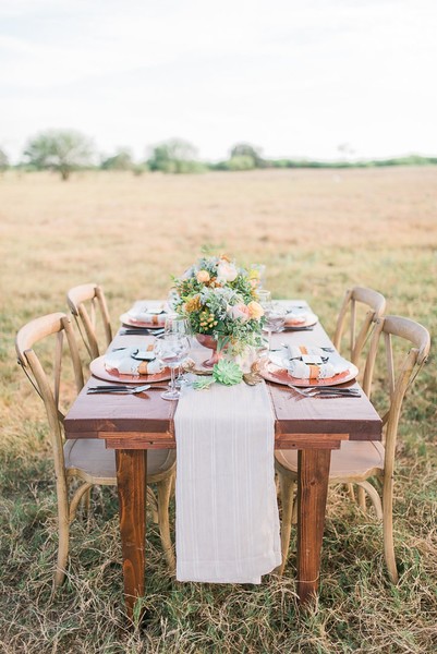 Peach and Copper Wedding Ideas 