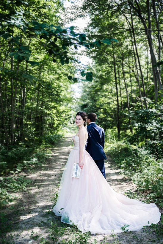 bright forest wedding photography