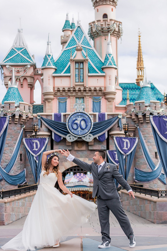 Romantic Disneyland wedding