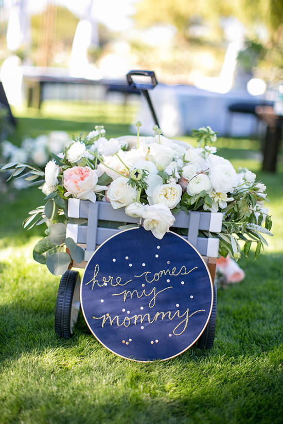 here comes my mommy wedding sign