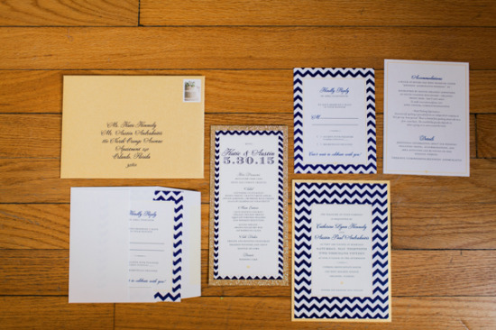 chic-southern-blue-and-gold-wedding