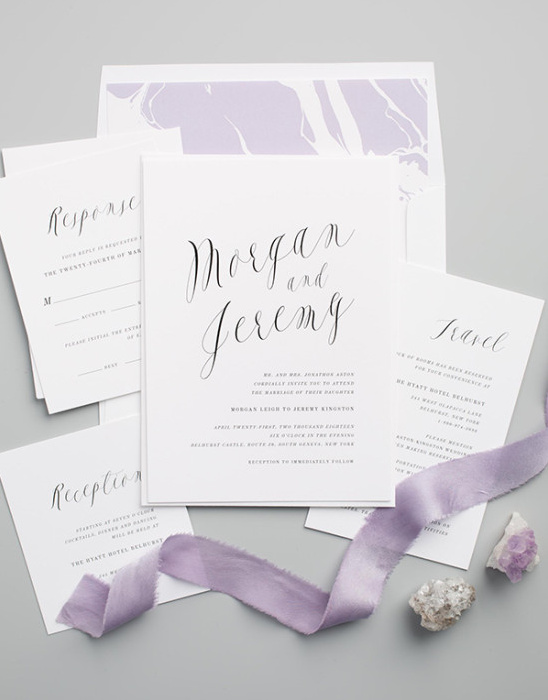 Fancy Wedding Invitations from Shine