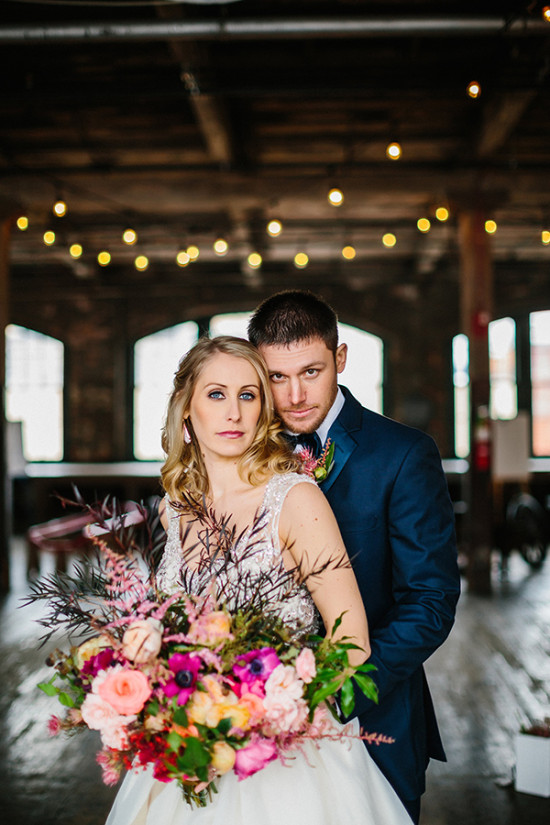 Glam Industrial Wedding Inspiration