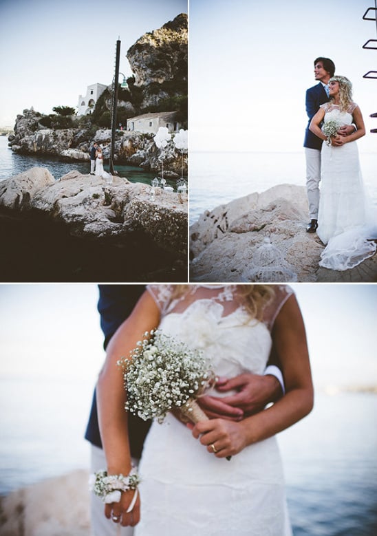 Seaside wedding photo ideas