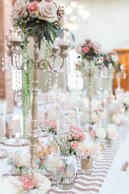 pink-and-gold-glittery-wedding