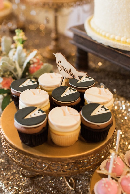 pink-and-gold-glittery-wedding