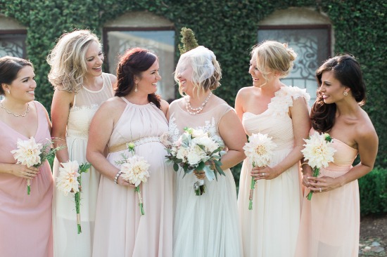 pink-and-gold-glittery-wedding
