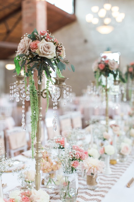 pink-and-gold-glittery-wedding
