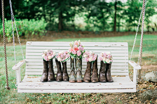 boots and bouquets