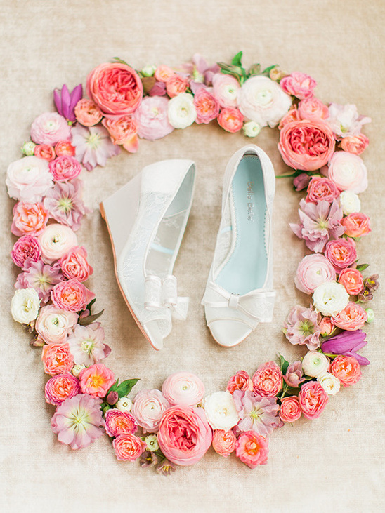 Romantic Wedding Shoes from Bella Belle