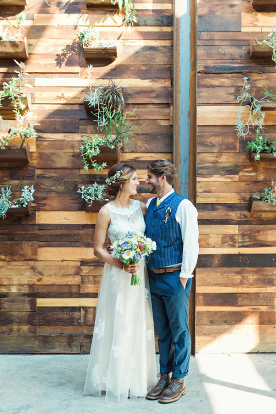 Rustic New York Garden Wedding