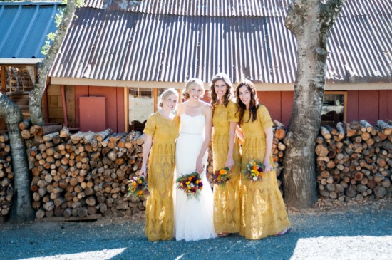 yellow-and-brown-diy-wedding
