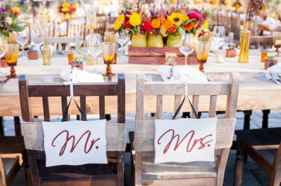 yellow-and-brown-diy-wedding