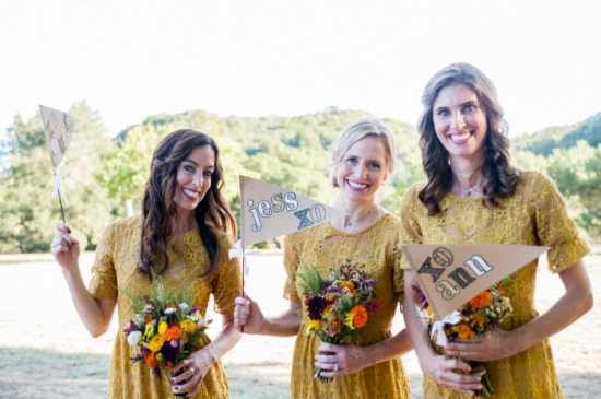yellow-and-brown-diy-wedding