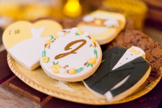 yellow-and-brown-diy-wedding