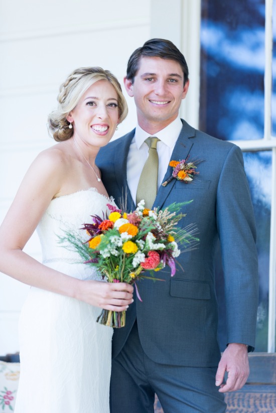 yellow-and-brown-diy-wedding