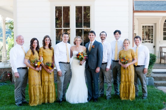 yellow-and-brown-diy-wedding