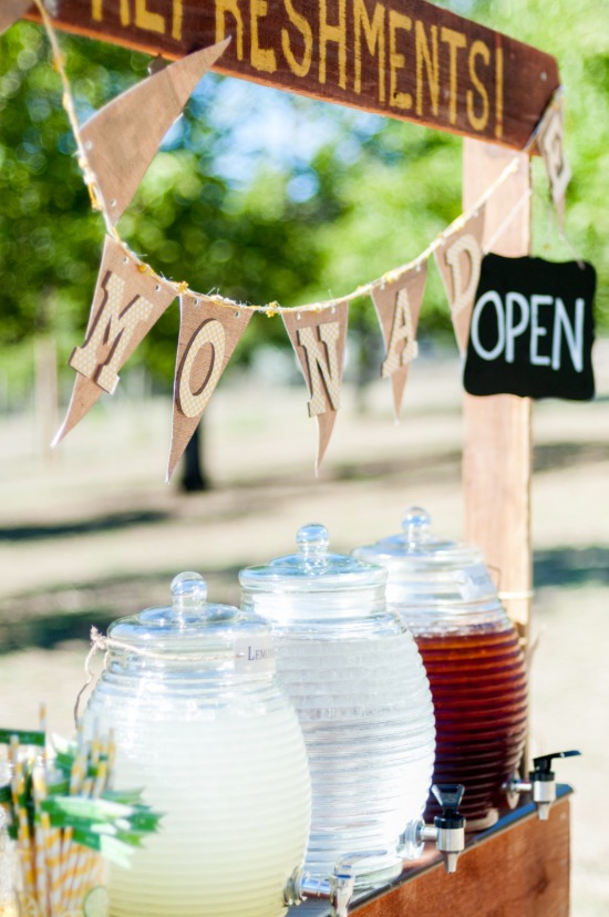 yellow-and-brown-diy-wedding